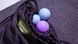 Массажний мʼяч для МФР подвійний LivePro Therapy Blue Massage Peanut Ball 6,5 cm LP8502/BU фото 4