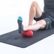 Массажний мʼяч для МФР подвійний LivePro Therapy Red Massage Peanut Ball 10,6 cm LP8509/RD фото 5
