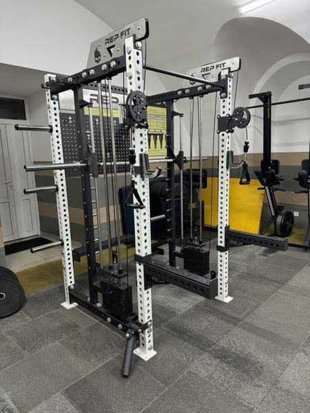 Силова рама з машиною Сміта Newbarbell Power Rack HLD-SA1006 фото
