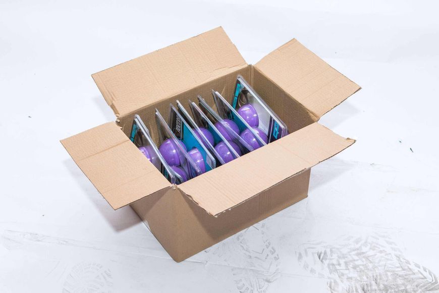 Массажний мʼяч для МФР LivePro Therapy Violet Massage Ball 6,5 cm LP8501/VT фото
