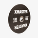Чорні диски для пауерліфтингу XMaster Black Urethane Powerlifting Plate XmasterBlackUrethanePowerliftingPlate10kg фото 1