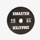 Чорні диски для пауерліфтингу XMaster Black Urethane Powerlifting Plate XmasterBlackUrethanePowerliftingPlate10kg фото 3