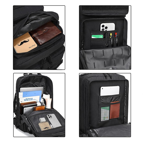 Рюкзак Newbar (25 л) чорний BackpackNewbarBlack25Litres фото