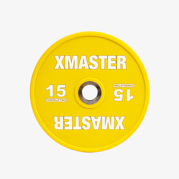 Кольорові диски для пауерліфтингу XMaster Color Urethane Powerlifting Plate XmasterColorUrethanePowerliftingPlate10kg фото