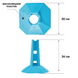 Координаційні конуси Livepro Agility Soccer Cones (4 шт) LP8618/MC фото 13