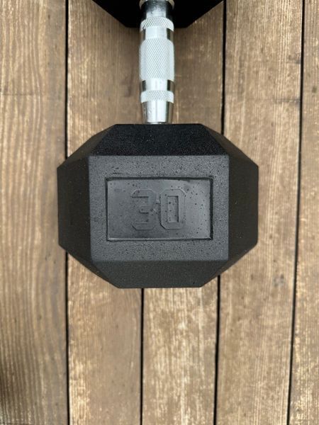 Гексагональні гантелі LivePro Hex Dumbbell LP8005-5 фото