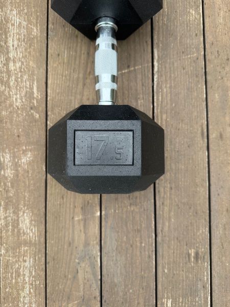 Гексагональні гантелі LivePro Hex Dumbbell LP8005-5 фото