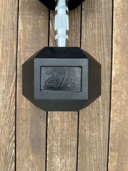 Гексагональні гантелі LivePro Hex Dumbbell LP8005-5 фото