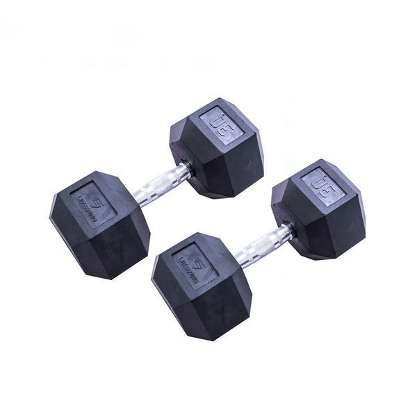 Гексагональні гантелі LivePro Hex Dumbbell LP8005-5 фото