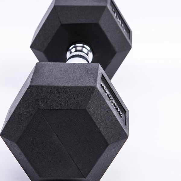 Гексагональні гантелі LivePro Hex Dumbbell LP8005-5 фото