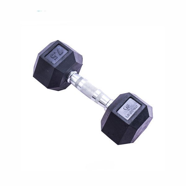 Гексагональні гантелі LivePro Hex Dumbbell LP8005-5 фото