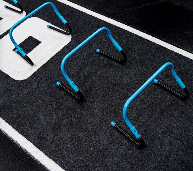 Координаційні барʼєри для тренувань Livepro Agility Adjustable Quick Hurdle (4 шт) LP8615/BU фото