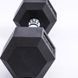 Гексагональні гантелі LivePro Hex Dumbbell LP8005-5 фото 5