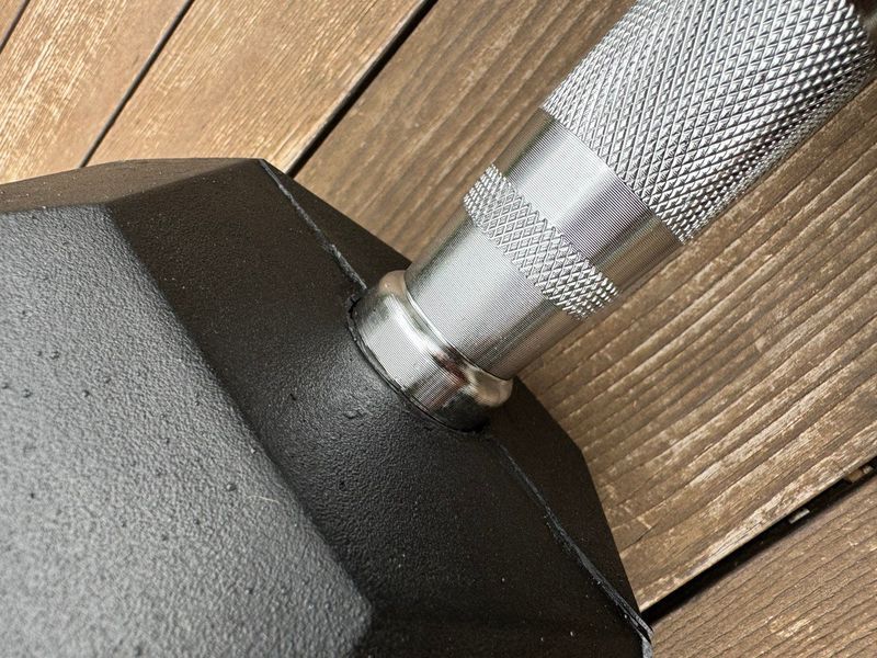 Гексагональні гантелі LivePro Hex Dumbbell LP8005-5 фото