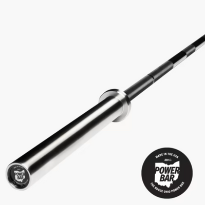 Гриф для пауерліфтингу Rogue Ohio Power Bar - Black Zinc 20 кг Rogue20KGOhioPowerBarBlackZinc фото