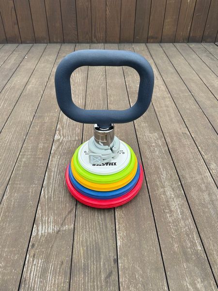 Збірна регульована гиря XMASTER XmasterLoadableKettlebell фото