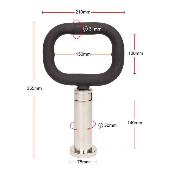 Збірна регульована гиря XMASTER XmasterLoadableKettlebell фото