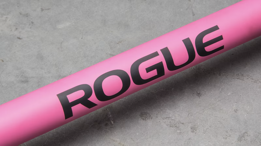 Гриф жіночий The Bella Bar 2.0 - Cerakote Special Pink Edition 15 кг Rogue15KпTheBellaBar2.0CerakoteSpecialPinkEdition фото