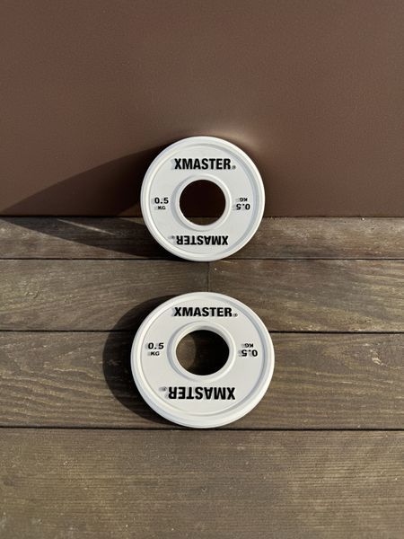 Малі фракційні диски для важкої атлетики преміум Xmaster Mini Rubber Change Plates XmasterMiniRubberChangePlates0point5kg фото