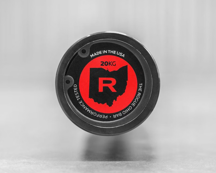 Гриф для кросфіту The Ohio Bar - Black Zinc 20 кг Rogue20KGTheOhioBarBlackZinc фото