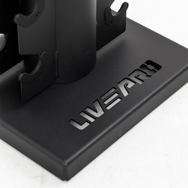 Стійка під гантелі Livepro Dumbbell Rack LP8860/BK фото