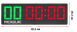 Таймер для залу Rogue Echo Gym Timer 2.0 RogueEchoGymTimer2.0NoFloorStand фото 17
