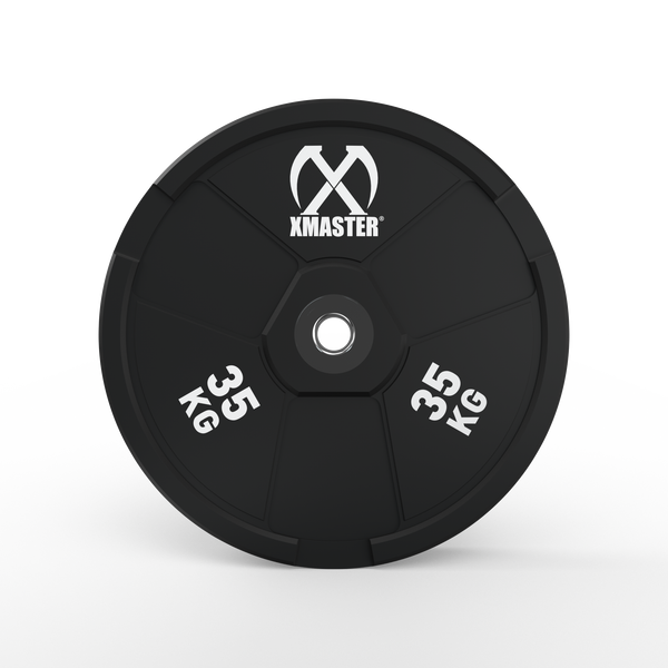 Чорні диски для стронгмену XMaster Black Strong Man Plate XMasterBlackStrongManPlate35kg фото