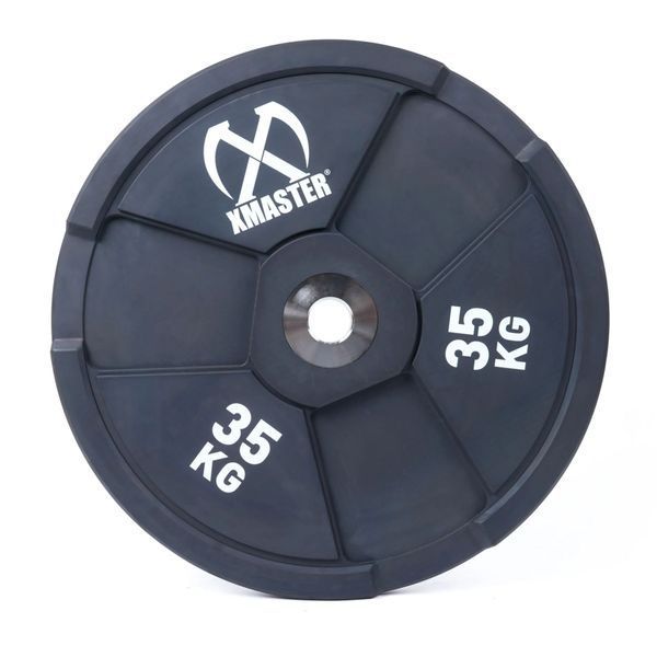 Чорні диски для стронгмену XMaster Black Strong Man Plate XMasterBlackStrongManPlate35kg фото
