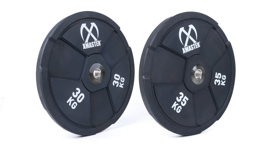 Чорні диски для стронгмену XMaster Black Strong Man Plate XMasterBlackStrongManPlate30kg фото