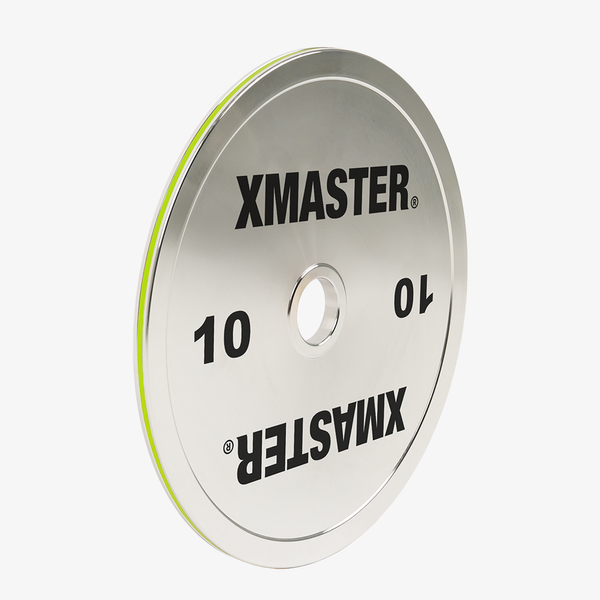 Хромовані диски для пауерліфтингу XMaster Chrome Steel Strip Plates XmasterChromeSteelStripPlates10kg фото
