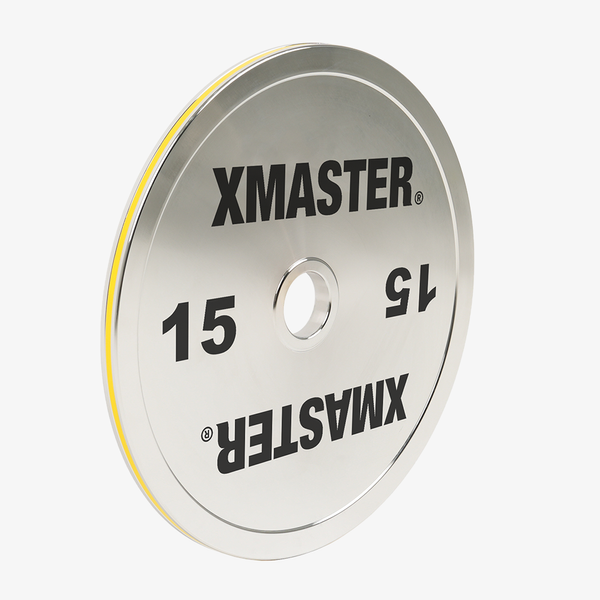 Хромовані диски для пауерліфтингу XMaster Chrome Steel Strip Plates XmasterChromeSteelStripPlates10kg фото