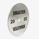 Хромовані диски для пауерліфтингу XMaster Chrome Steel Strip Plates XmasterChromeSteelStripPlates10kg фото 11