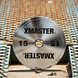 Хромовані диски для пауерліфтингу XMaster Chrome Steel Strip Plates XmasterChromeSteelStripPlates10kg фото 2