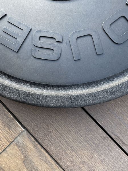 Бамперні диски Rouser Embossed Bumper Plate RSREBP/05/BK фото