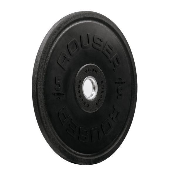 Бамперні диски Rouser Embossed Bumper Plate RSREBP/05/BK фото