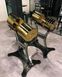 Гантеля хромована золота XMASTER 160 кг GoldColoredChromeFixedSteelDumbbells160kg фото 3