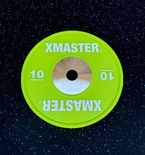 Диски змагальні для важкої атлетики та кросфіту XMaster Competition Plates XmasterCompetitionPlates10kg фото