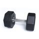 8-кутні поліуретанові гантелі преміум XMASTER Xmaster8SidedDumbbell2.5kg фото 7