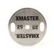 Хромовані диски для пауерліфтингу з ручками преміум XMaster Hand Grip Chrome Steel Plates XmasterHandGripChromeSteelPlates10kg фото 7