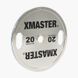 Хромовані диски для пауерліфтингу з ручками преміум XMaster Hand Grip Chrome Steel Plates XmasterHandGripChromeSteelPlates10kg фото 5