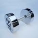 Гантелі хромовані преміум XMASTER XmasterChromeFixedSteelDumbbells2.5kg фото 5