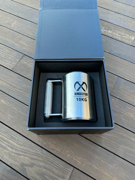 Сталевий кухоль XMaster Stainless Steel Heavy Mug 10 kg XmasterStStHeavyMug10kg фото