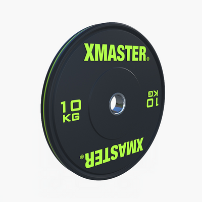 Бамперні диски XMaster Premium Color Stripe Bumper Plate XMasterPremiumColorStripeBumperPlate10kg фото