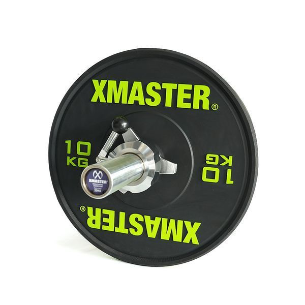 Бамперні диски XMaster Premium Color Stripe Bumper Plate XMasterPremiumColorStripeBumperPlate10kg фото